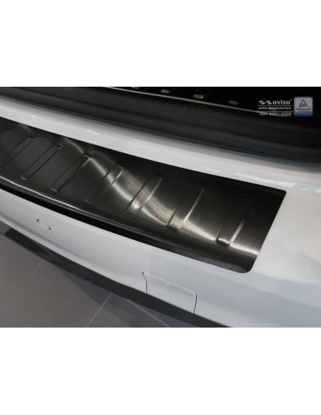 AVISA Rear bumper protector (fits also to x-line) BMW X3 II (F25) (2014-2017) 