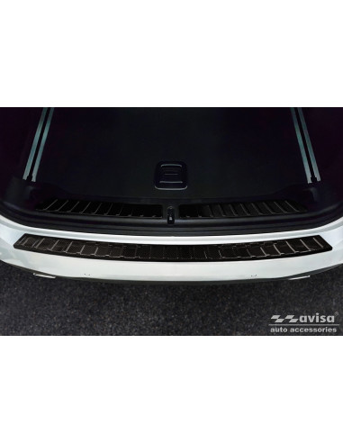AVISA Rear bumper protector (without m-package) BMW X3 III (G01) (2017-…) 