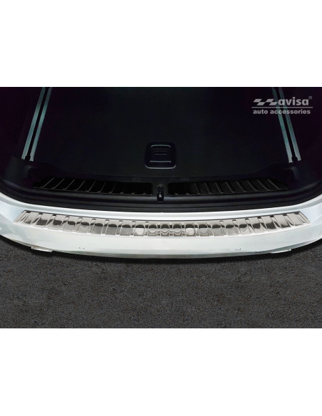 AVISA Rear bumper protector (m-package/m-sport) BMW X3 III (G01) (2017-…) 