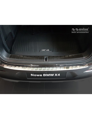 AVISA Защита заднего бампера BMW X4 II (G02) (2018-…) 