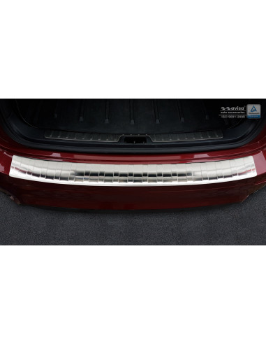 AVISA Rear bumper protector BMW X6 I (E71) (2009-2014) 