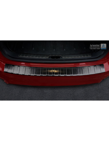 AVISA Rear bumper protector BMW X6 I (E71) (2009-2014) 