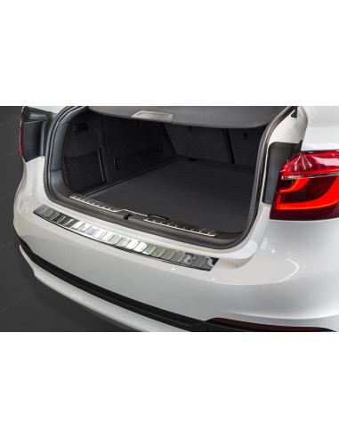 AVISA Rear bumper protector BMW X6 II (F16) (2014-2019) 