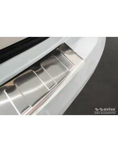 AVISA Защита заднего бампера (new design) BMW X6 II (F16) (2014-2019)  2