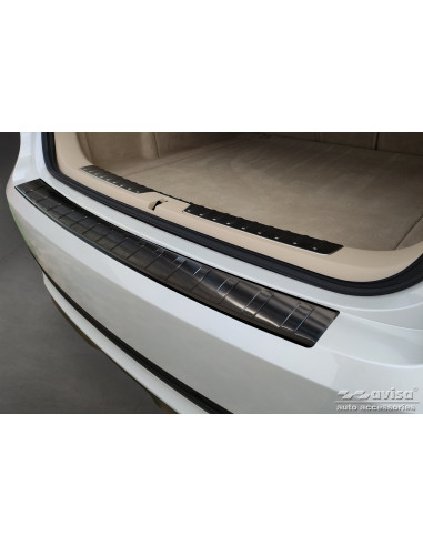 AVISA Защита заднего бампера (new design) BMW X6 II (F16) (2014-2019) 