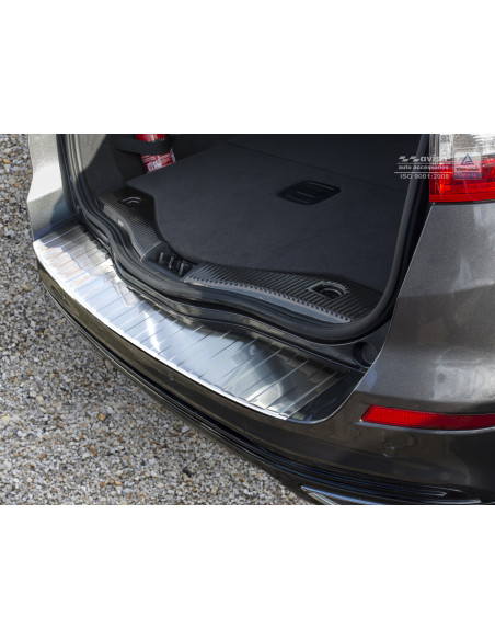 AVISA Rear bumper protector (station wagon) Ford Mondeo IV (2014-…) 