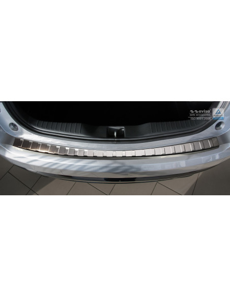AVISA Защита заднего бампера Honda Civic IX (2015-2017) 