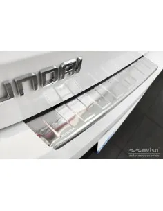 AVISA Rear bumper protector (2 pieces) (hatchback) Hyundai i20 III (BC3/BI3) (2020-…)  2