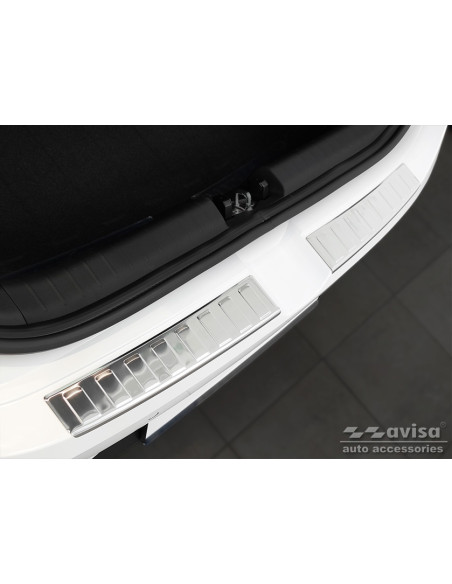 AVISA Rear bumper protector (2 pieces) (hatchback) Hyundai i20 III (BC3/BI3) (2020-…) 