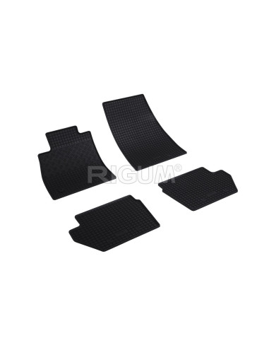 RIGUM Floor rubber mats (single cab) (2 seats) Ford Ranger III (P375/PX) (2011-...) 