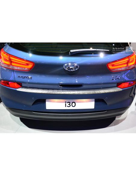 AVISA Rear bumper protector Hyundai i30 III (PD) (2016-2020) 