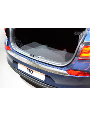 AVISA Rear bumper protector Hyundai i30 III (PD) (2016-2020) 