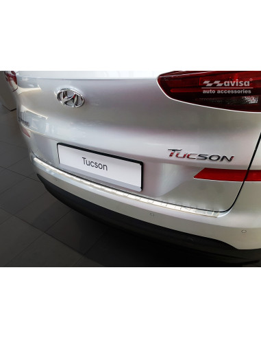 AVISA Защита заднего бампера Hyundai Tucson III (TL) (2018-2021) 
