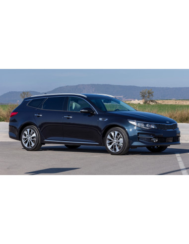 AVISA Защита заднего бампера (универсал) Kia Optima IV (JF) (2015-2020) 
