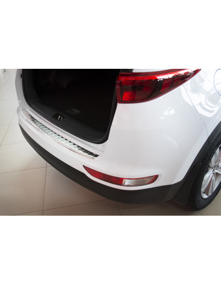 AVISA Rear bumper protector Kia Sportage IV (QL) (2016-2018) 