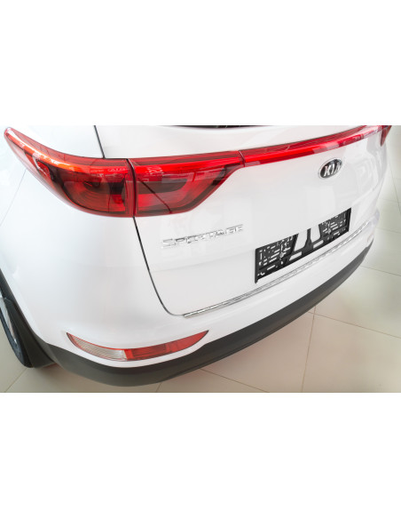 AVISA Rear bumper protector Kia Sportage IV (QL) (2016-2018) 