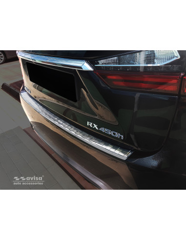 AVISA Защита заднего бампера Lexus RX IV (2015-…) 