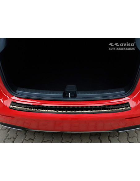 AVISA Rear bumper protector (hatchback) Mercedes-Benz A-Class IV (W177) (2018-…) 