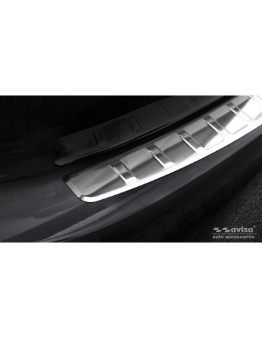 AVISA Защита заднего бампера (седан) Mercedes-Benz C-Class IV (W205) (2014-2021) 