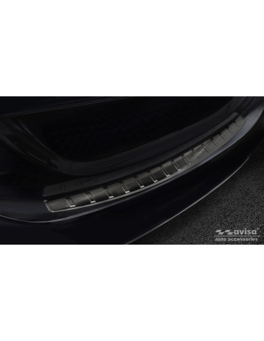AVISA Защита заднего бампера (седан) Mercedes-Benz C-Class IV (W205) (2014-2021) 