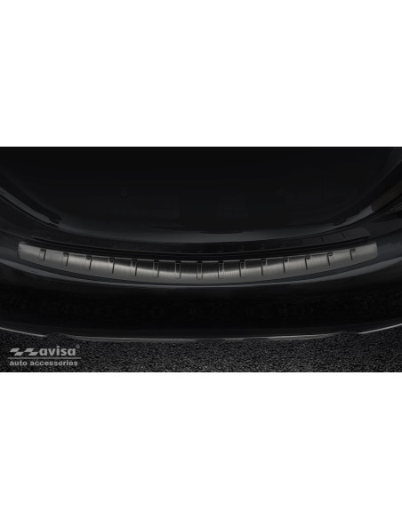 AVISA Защита заднего бампера (седан) Mercedes-Benz C-Class IV (W205) (2014-2021) 