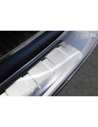 AVISA Rear bumper protector Mercedes-Benz C-Class III (S204) (2011-2015) 