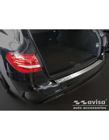 AVISA Защита заднего бампера Mercedes-Benz C-Class IV (S205) (2014-2021) 