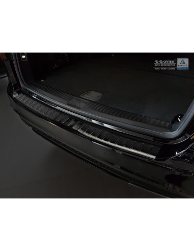 AVISA Защита заднего бампера Mercedes-Benz C-Class IV (S205) (2014-2021) 