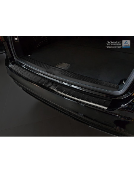 AVISA Защита заднего бампера Mercedes-Benz C-Class IV (S205) (2014-2021) 