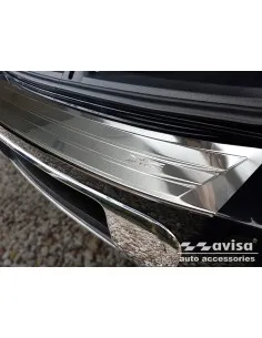 AVISA Rear bumper protector (engrave british flag) Mini Countryman I (R60) (2010-2016)  2