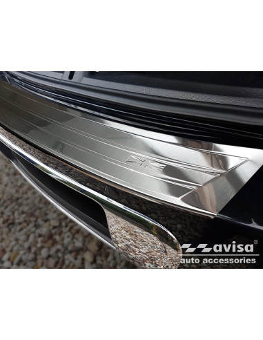 AVISA Tagumise kaitseraua kaitse (graveerida briti lipp) Mini Countryman I (R60) (2010-2016) 