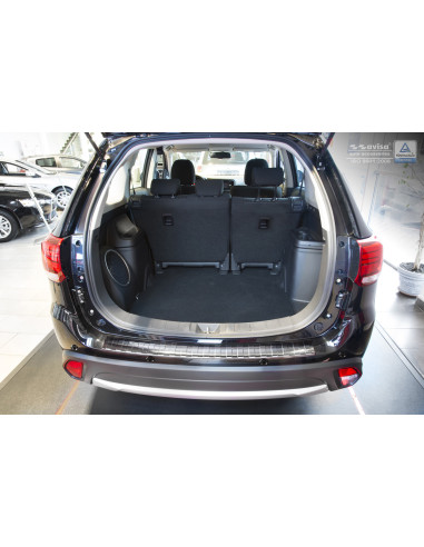 AVISA Tagumise kaitseraua kaitse (parkimisandurite lõikega eriversioon) Mitsubishi Outlander III (2015-2021) 