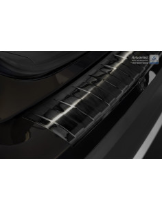 AVISA Rear bumper protector (special version with a cut for parking sensors) Mitsubishi Outlander III (2015-2021)  2