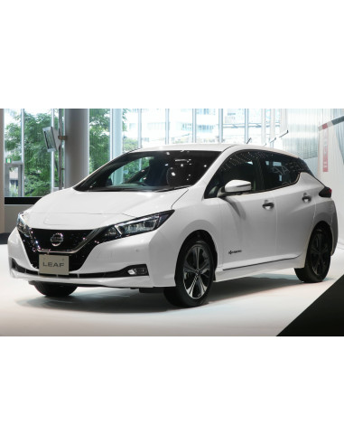 AVISA Rear bumper protector Nissan Leaf II (ZE1) (2017-…) 