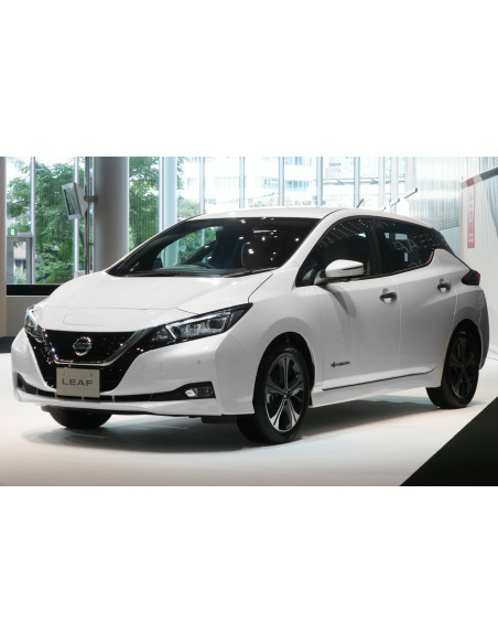 AVISA Rear bumper protector Nissan Leaf II (ZE1) (2017-…) 