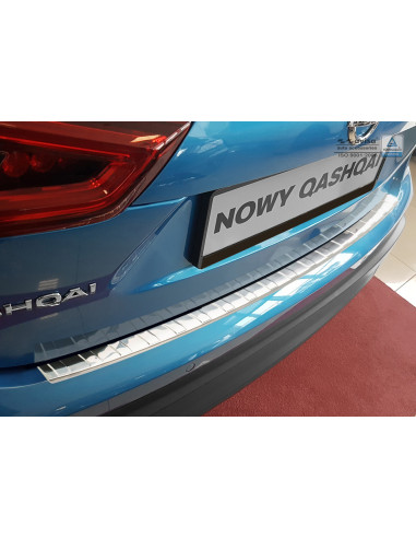 AVISA Rear bumper protector Nissan Qashqai II (J11) (2017-2021) 
