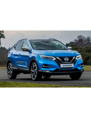 AVISA Rear bumper protector Nissan Qashqai II (J11) (2017-2021) 