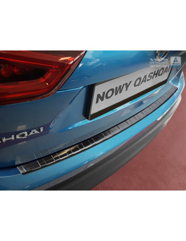 AVISA Rear bumper protector Nissan Qashqai II (J11) (2017-2021) 