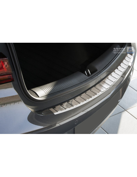 AVISA Rear bumper protector (hatchback) Opel Astra K (B16) (2015-2021) 