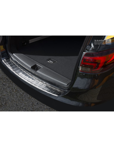 AVISA Rear bumper protector (station wagon) Opel Astra K (B16) (2015-2021) 