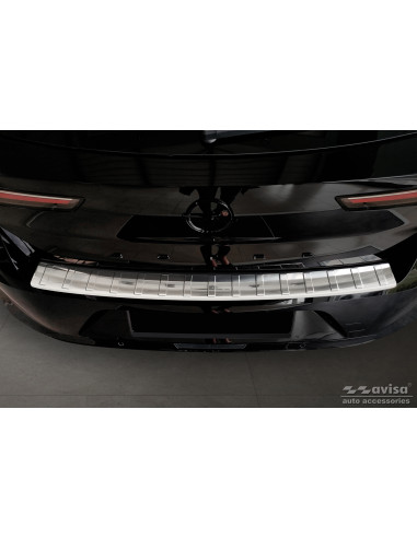 AVISA Rear bumper protector (hatchback) Opel Astra L (C02) (2021-…) 