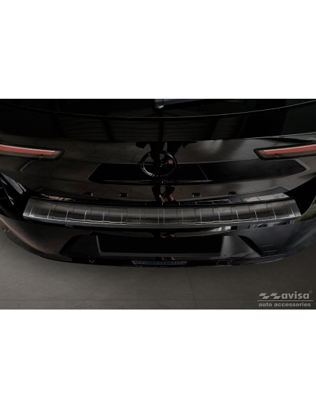 AVISA Rear bumper protector (hatchback) Opel Astra L (C02) (2021-…) 