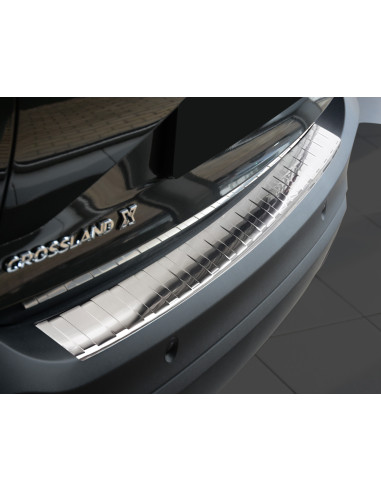 AVISA Rear bumper protector Opel Crossland X I (2017-…) 