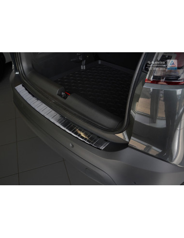 AVISA Защита заднего бампера Opel Crossland X I (2017-…) 