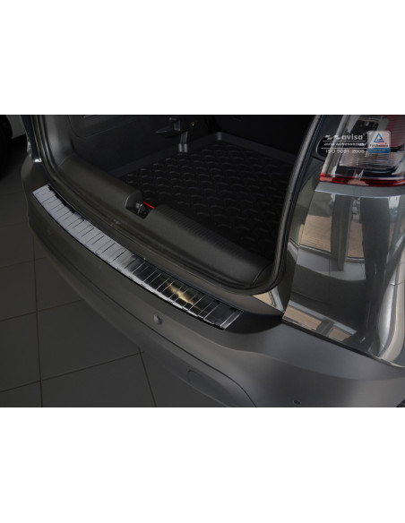 AVISA Защита заднего бампера Opel Crossland X I (2017-…) 