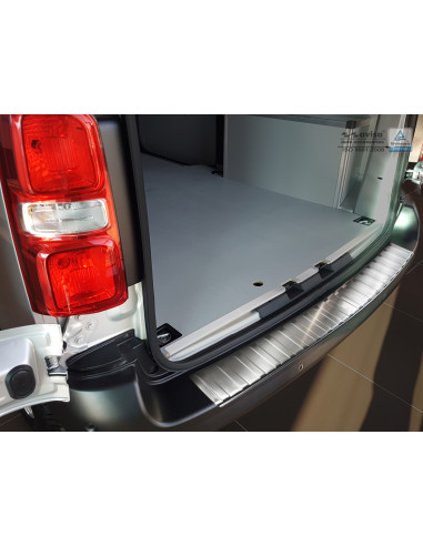 AVISA Rear bumper protector (plastic bumper surface) Opel Zafira Life I (2019-…) 