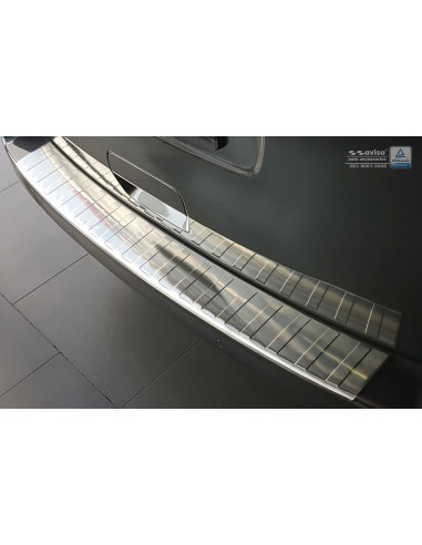 AVISA Rear bumper protector (varnished bumper surface) Opel Zafira Life I (2019-…) 