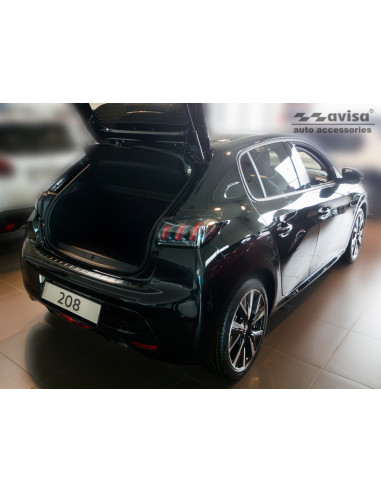 AVISA Rear bumper protector Peugeot 208 II (P21) (2019-…) 