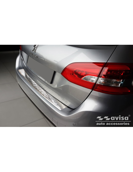 AVISA Rear bumper protector (station wagon) Peugeot 308 II (T9) (2013-2021) 