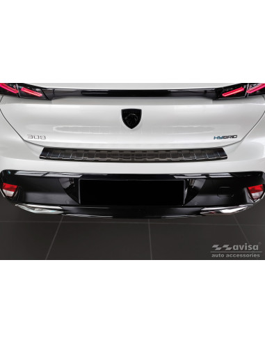 AVISA Rear bumper protector (hatchback) Peugeot 308 III (P5) (2021-…) 